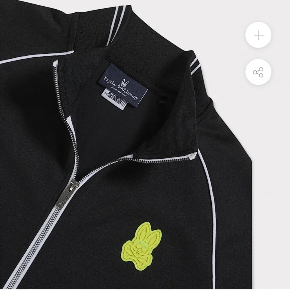 Mens psycho bunny track jacket - Picture 3 of 13